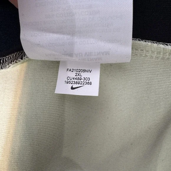 Nike Sportswear Tech Fleece Hoodie Men's‎ XL Lime Ice Black Blue Zip CU4489-303 - Picture 9 of 12